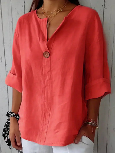 Lotta | Stylische Bluse mit V-Ausschnitt
