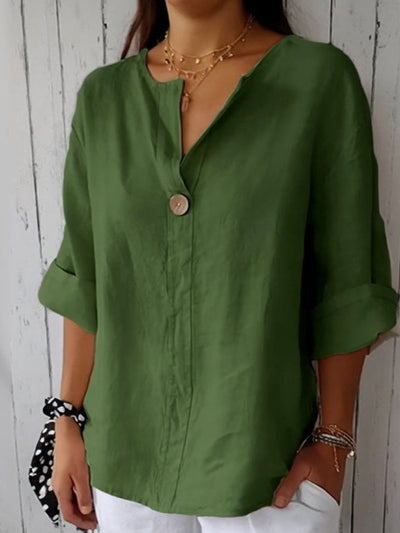 Lotta | Stylische Bluse mit V-Ausschnitt