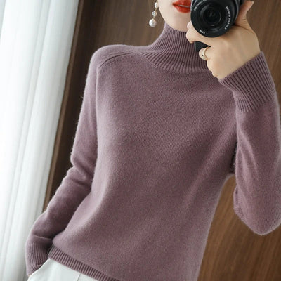Mathilda | Rollkragenpullover aus Kaschmir