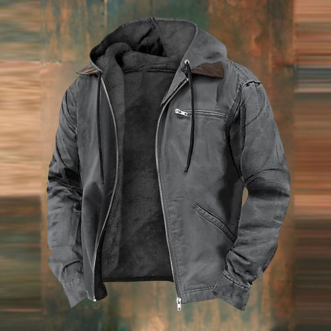 Phillipp | Jacke mit Reißverschluss und Kapuze