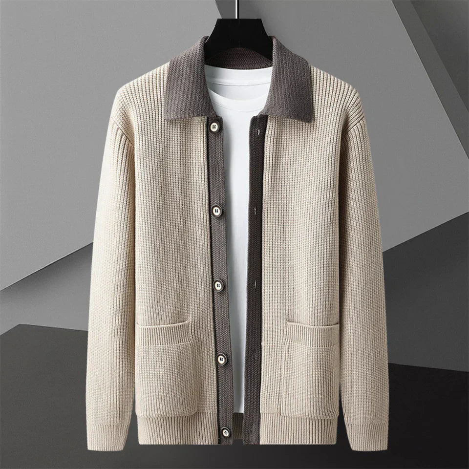 Johan | Elegante Klassische Strickjacke
