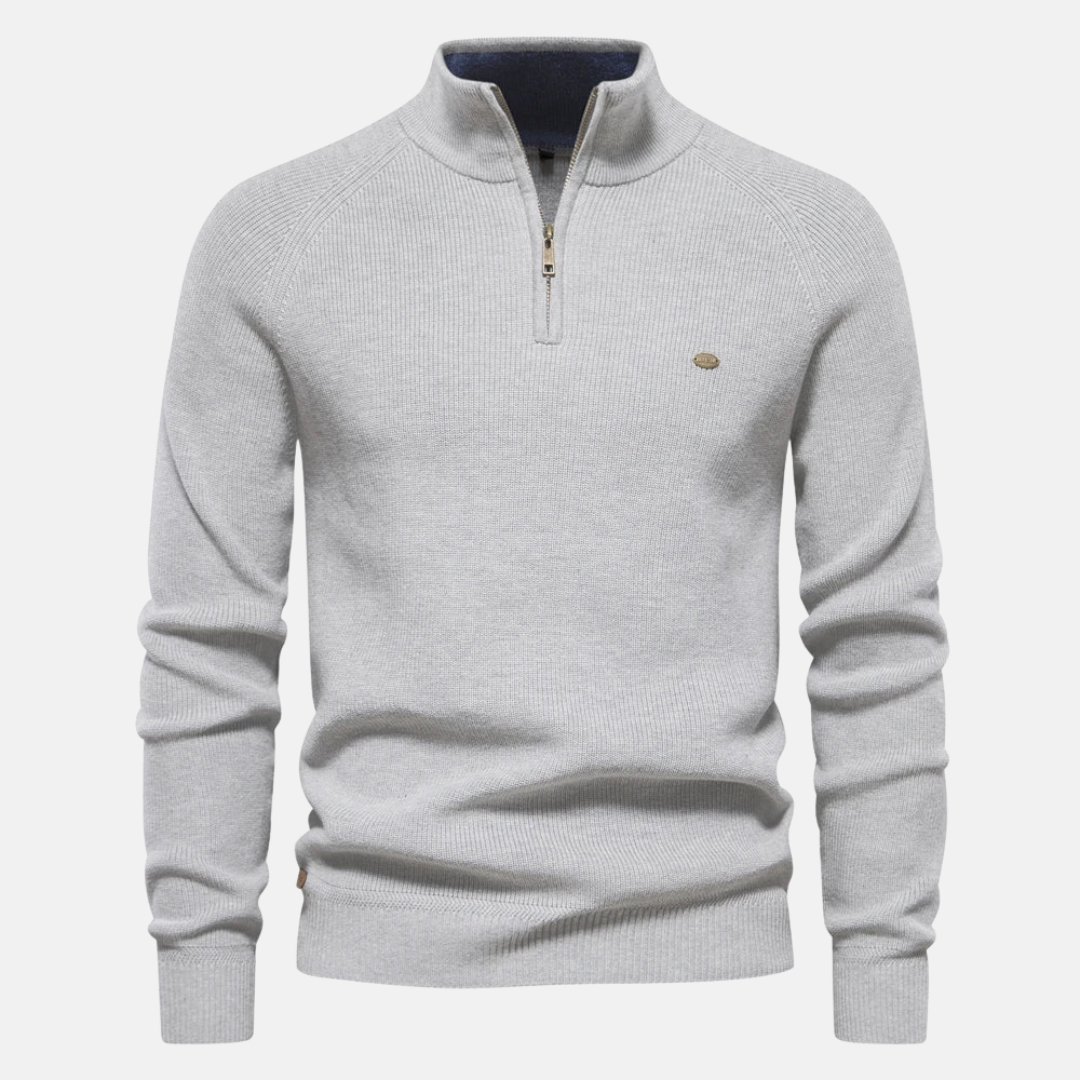 Gabriel | Pullover aus gestrickter Baumwolle