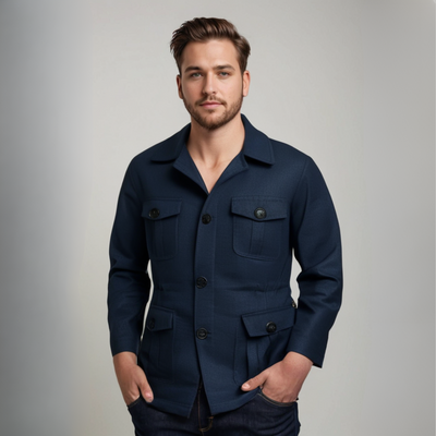Philipp | Cargo-Jacke mit mehreren Taschen