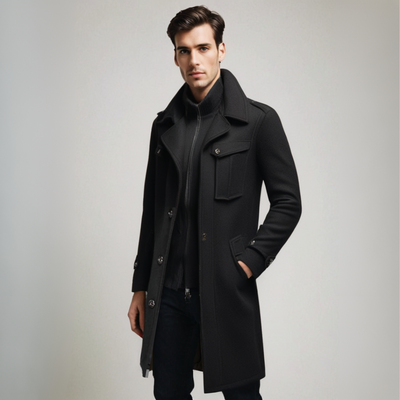 Dominik | Warmer eleganter Mantel