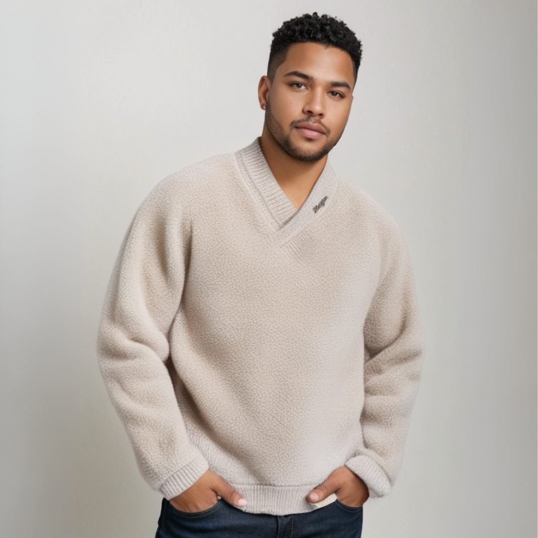 Rony | Eleganter Samt-Pullover