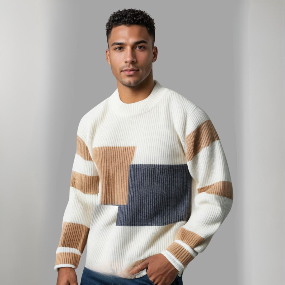 Gabriel | Lässiger Strickpullover