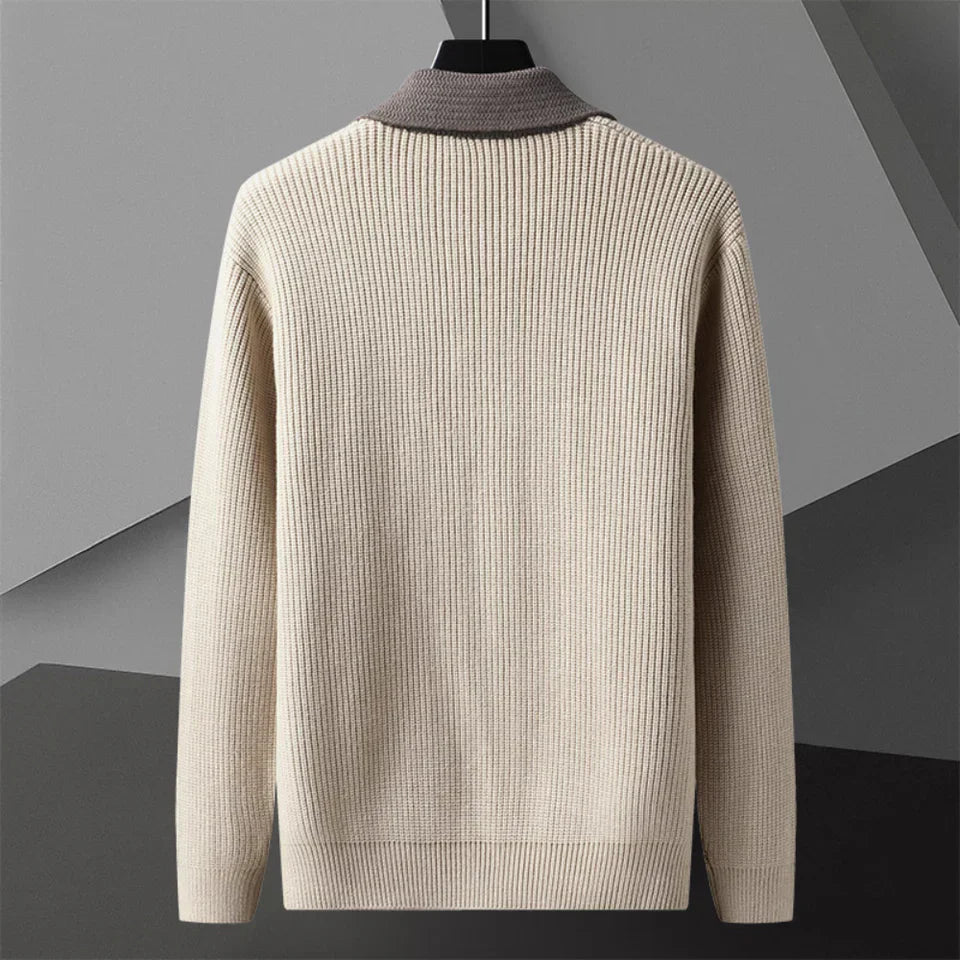 Johan | Elegante Klassische Strickjacke