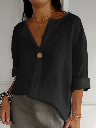 Lotta | Stylische Bluse mit V-Ausschnitt