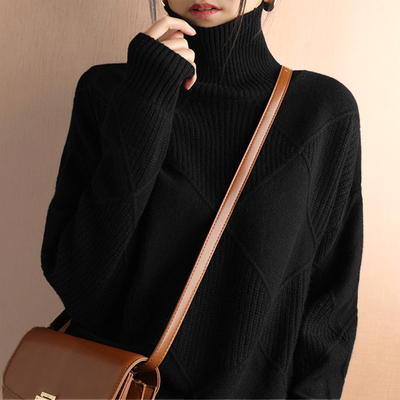Sophie | Pullover mit Stehkragen