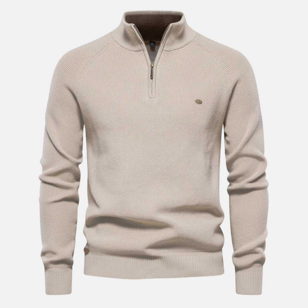 Gabriel | Pullover aus gestrickter Baumwolle