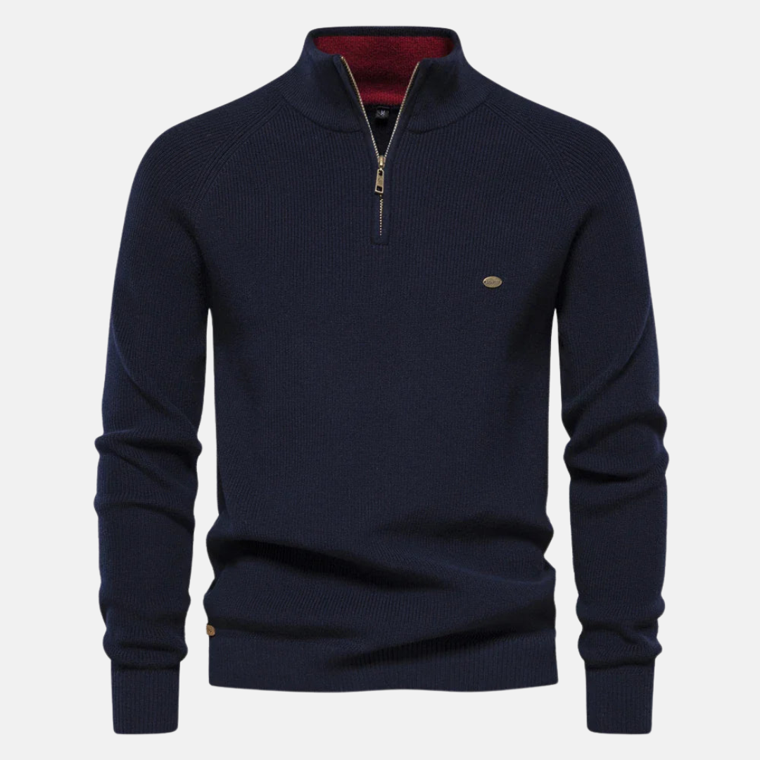 Gabriel | Pullover aus gestrickter Baumwolle