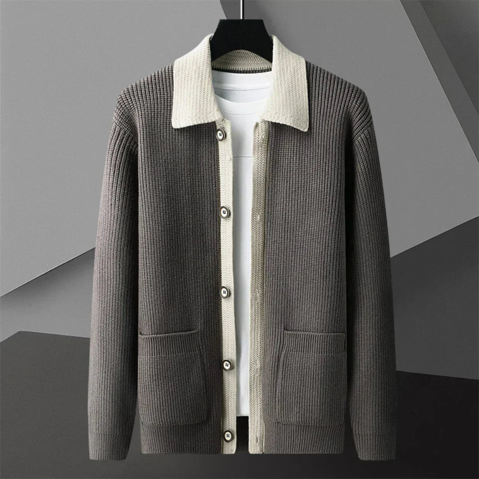 Johan | Elegante Klassische Strickjacke