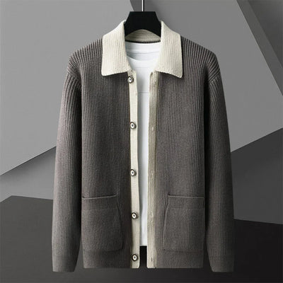 Johan | Elegante Klassische Strickjacke