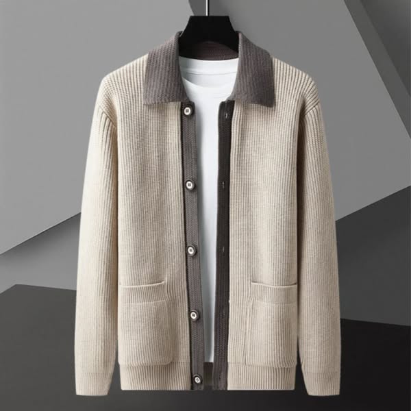 Johan | Elegante Klassische Strickjacke