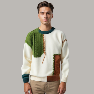 Julian | Patchwork Pullover