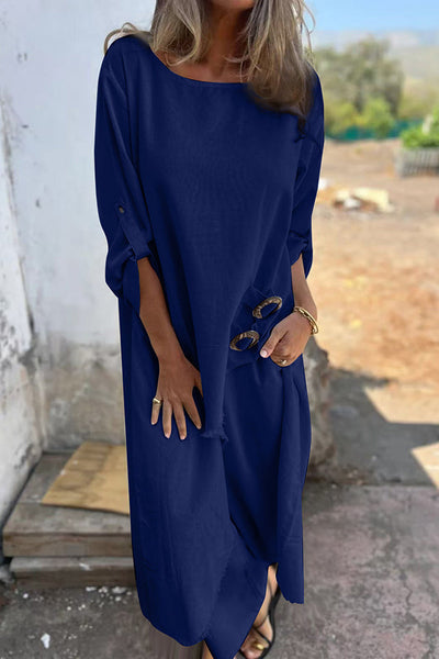 Jana | Mühelos Fließendes Kleid
