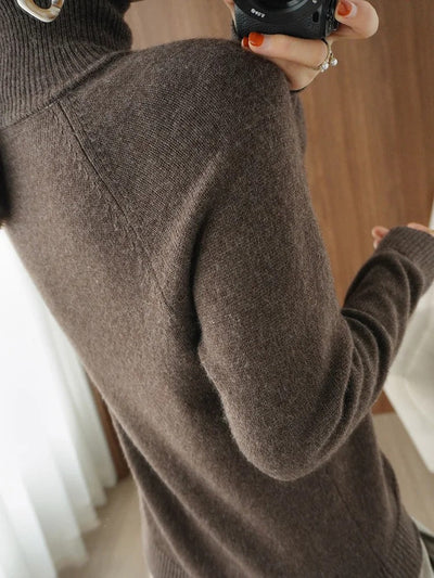 Mathilda | Rollkragenpullover aus Kaschmir