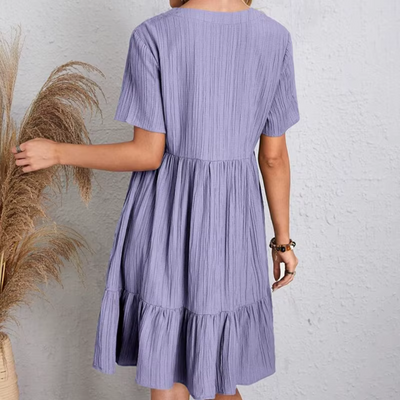 Angelika | Fließendes & schmeichelhaftes Plisseekleid