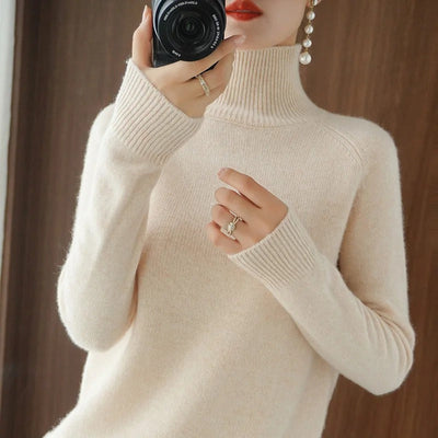 Emilia | Rollkragenpullover aus Kaschmir