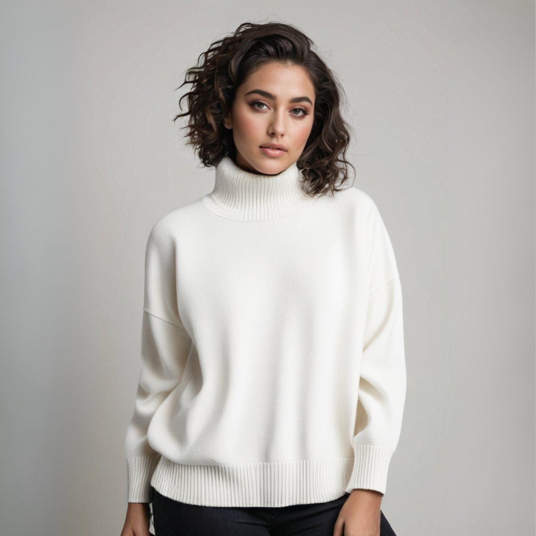 Emilia | Rollkragenpullover aus Kaschmir