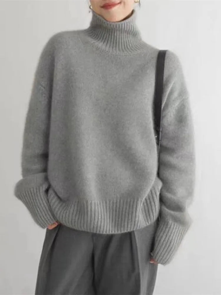 Lena | Kaschmir-Rollkragenpullover