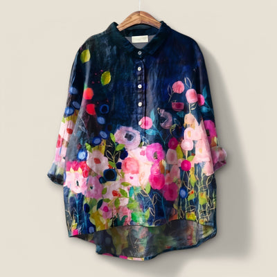 Leonie | Bluse mit Blumendruck
