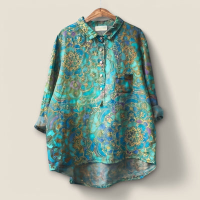 Leonie | Bluse mit Blumendruck