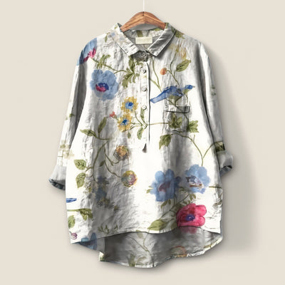 Leonie | Bluse mit Blumendruck