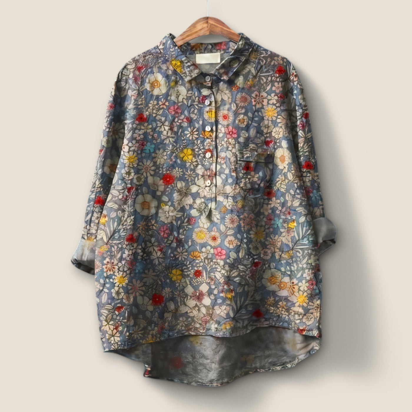 Leonie | Bluse mit Blumendruck
