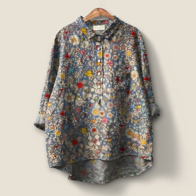 Leonie | Bluse mit Blumendruck