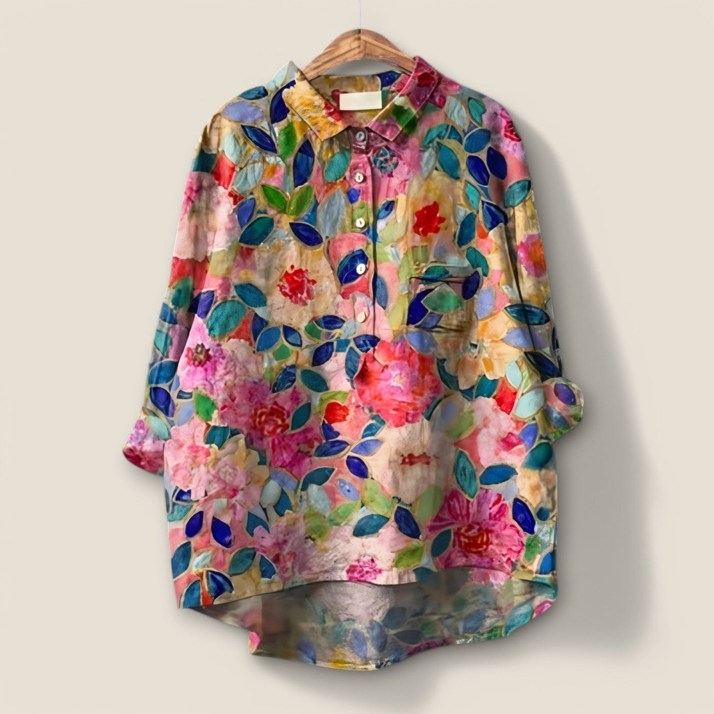 Leonie | Bluse mit Blumendruck