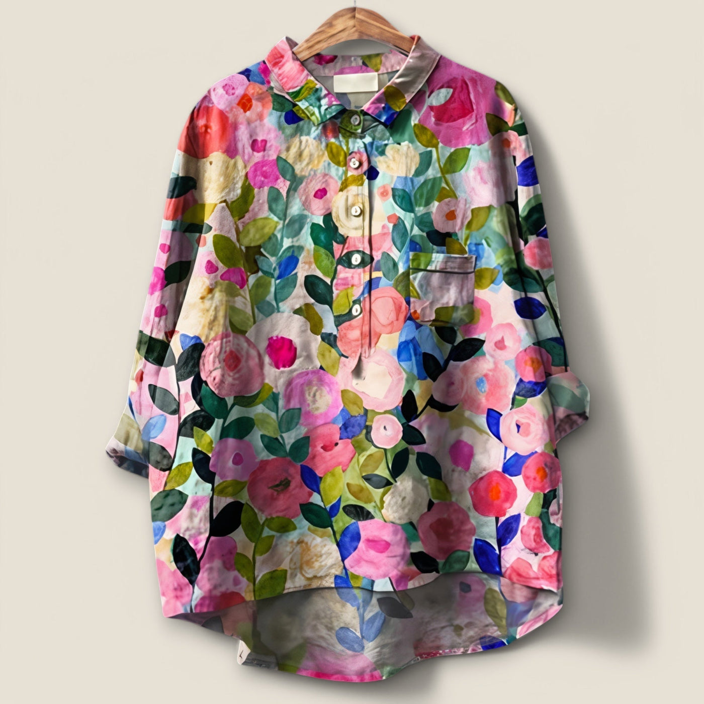 Leonie | Bluse mit Blumendruck