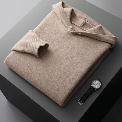 Ulrich | Kaschmir Kapuzenpullover