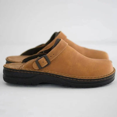 David | Bequeme Leder-Sandale