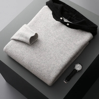 Ulrich | Kaschmir Kapuzenpullover