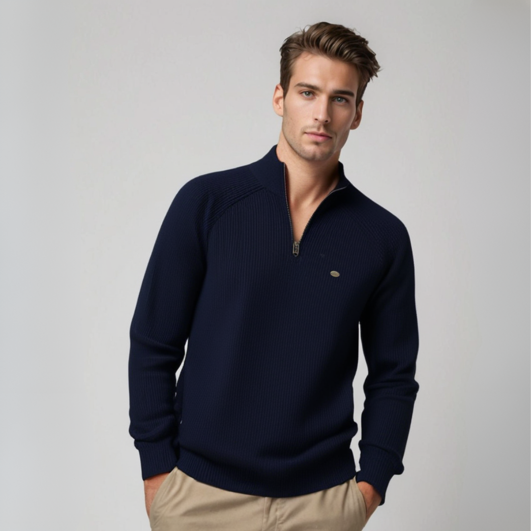 Gabriel | Pullover aus gestrickter Baumwolle