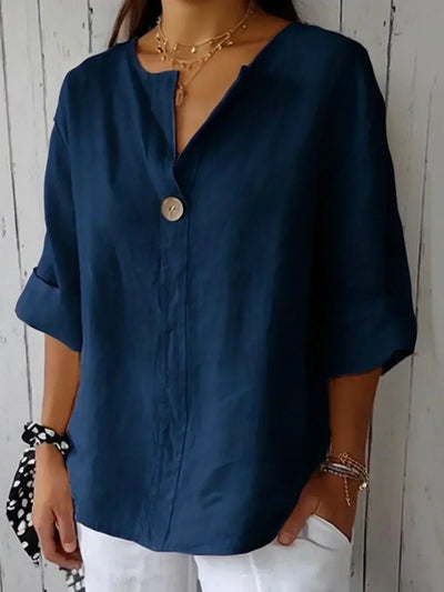 Lotta | Stylische Bluse mit V-Ausschnitt
