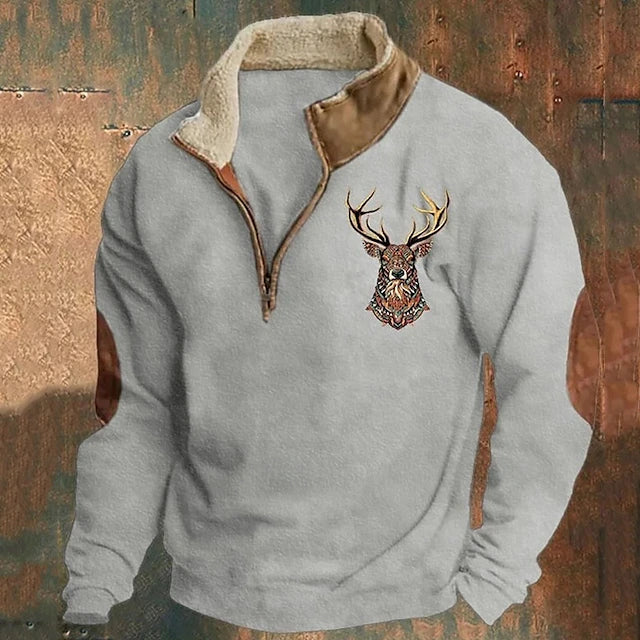 Jörg | Stylischer Zip-up-Pullover