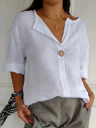 Lotta | Stylische Bluse mit V-Ausschnitt