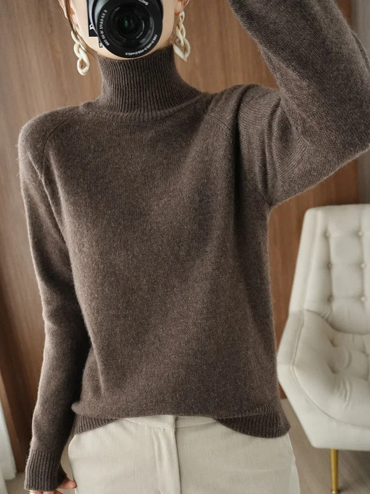 Mathilda | Rollkragenpullover aus Kaschmir