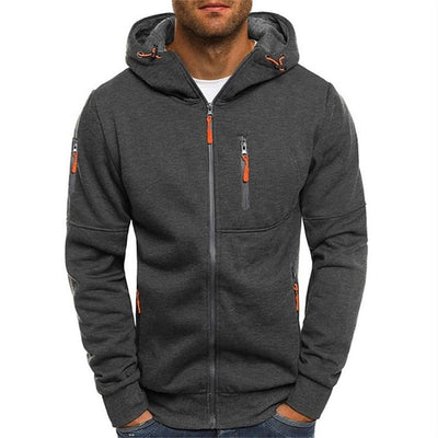 Maximilian | Zip-up Jacke mit Kapuze