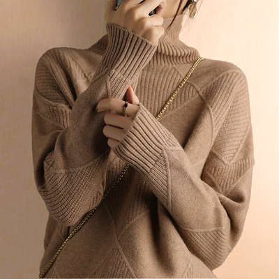 Sophie | Pullover mit Stehkragen