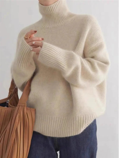 Hannah | Rollkragenpullover aus Kaschmir