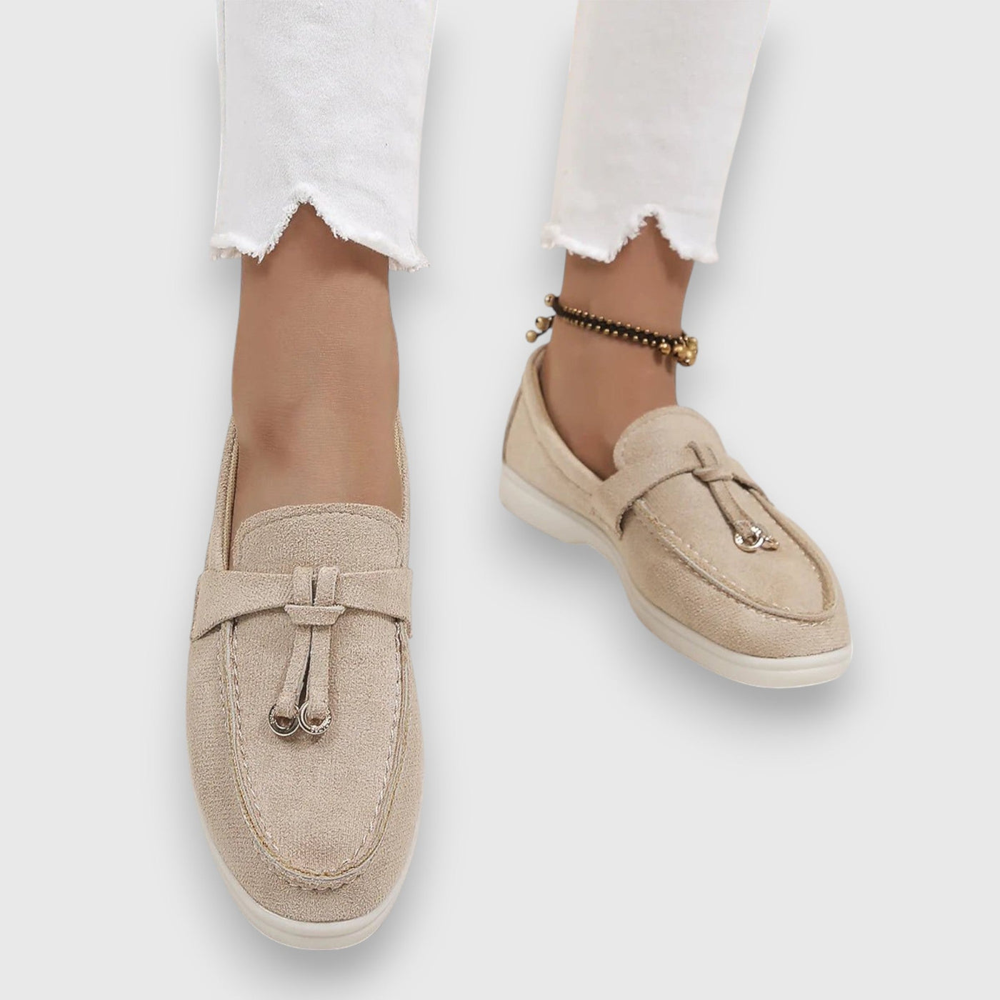 Melanie | Klassische Loafers aus Wildleder