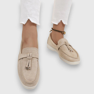 Melanie | Klassische Loafers aus Wildleder