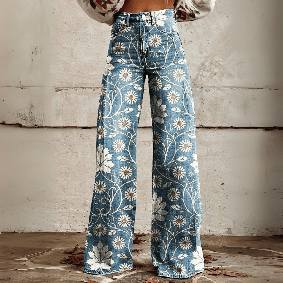 Sophia | Trendige Vintage Boho-Hose